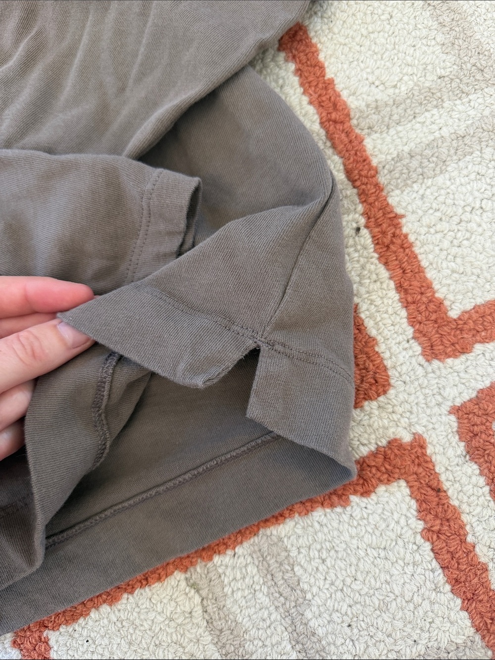 Gap boxy boat neck Long-Sleeve in Taupe - Picture 3 of 3